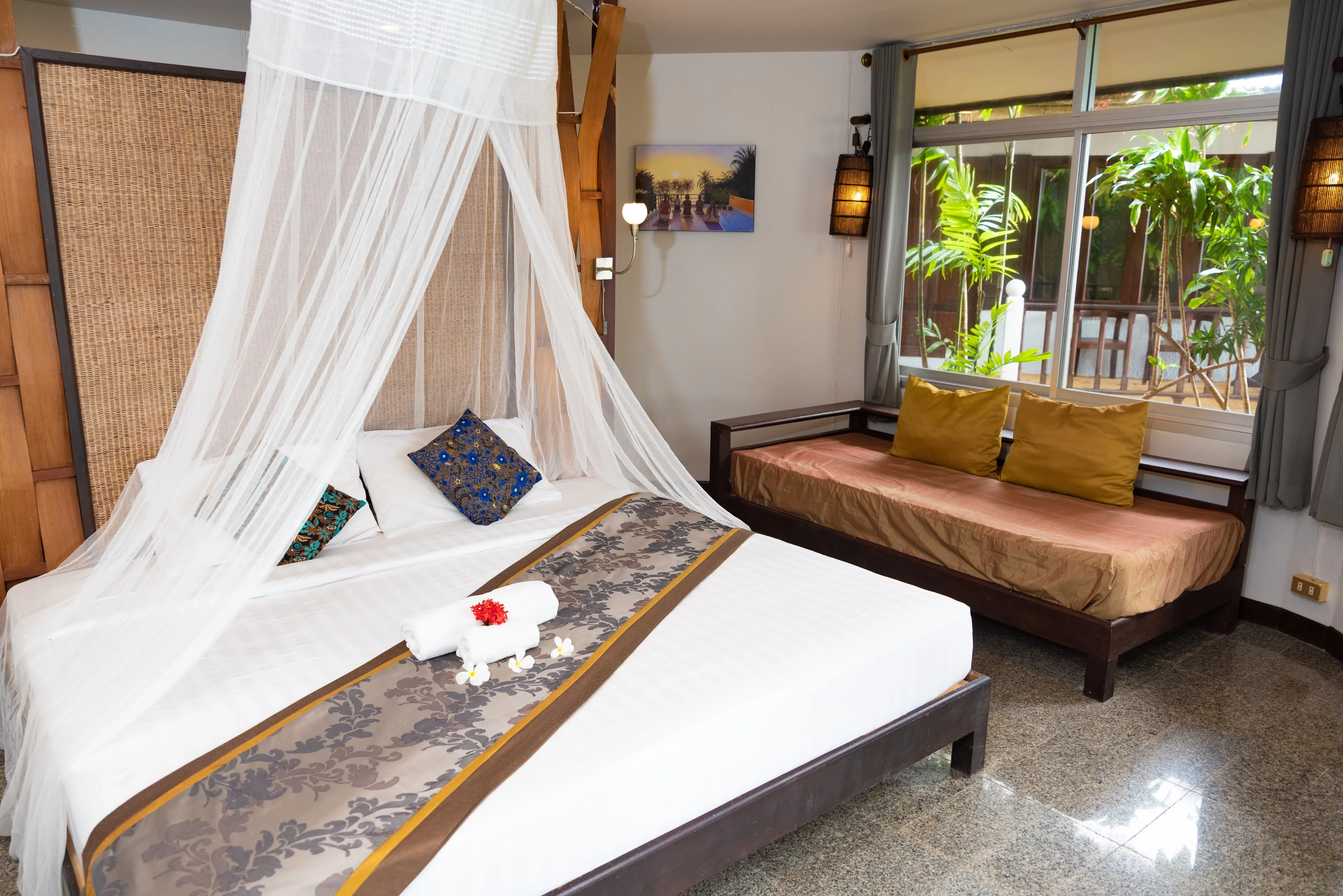 Номер Superior с балдахином